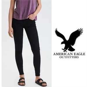 American Eagle Capsule Black Jeggings 6